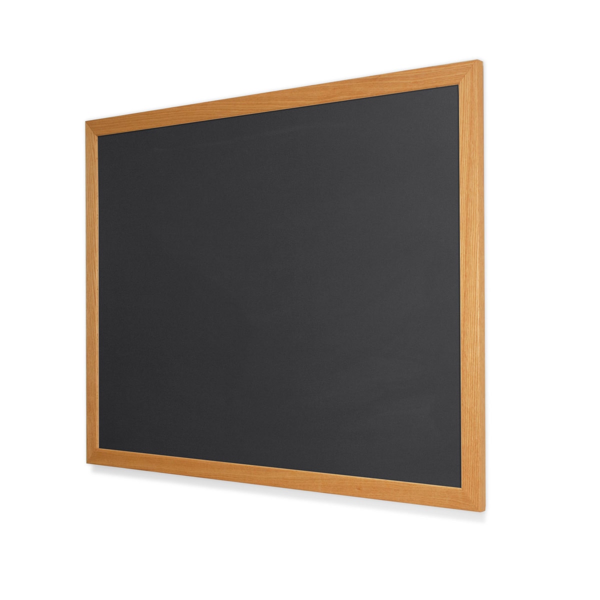 Gray Chalkboard w red oak no tray